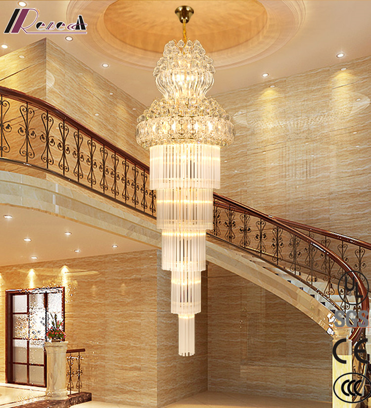 Modern crystal lamps indoor lighting pendant light chandelier