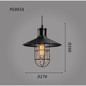 Retro Chandelier Pendant Lights Restaurant Bar Black Lights Design Lighting Hanging Antique Industrial