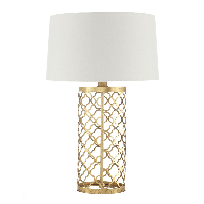 American creative gold wrought iron antique table lamp hotel bedside bedroom living room table lamp