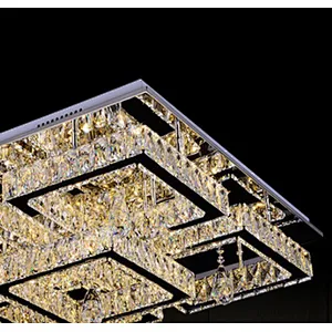 Henglan LED crystal chandelier k9 crystal chandelier for hotel project