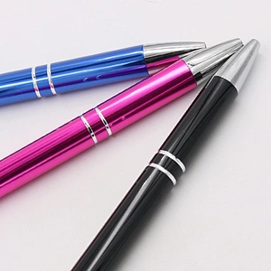 High Quality Multi colored ballpoint pen, cheap stationary pens, pens and pencils customized logo