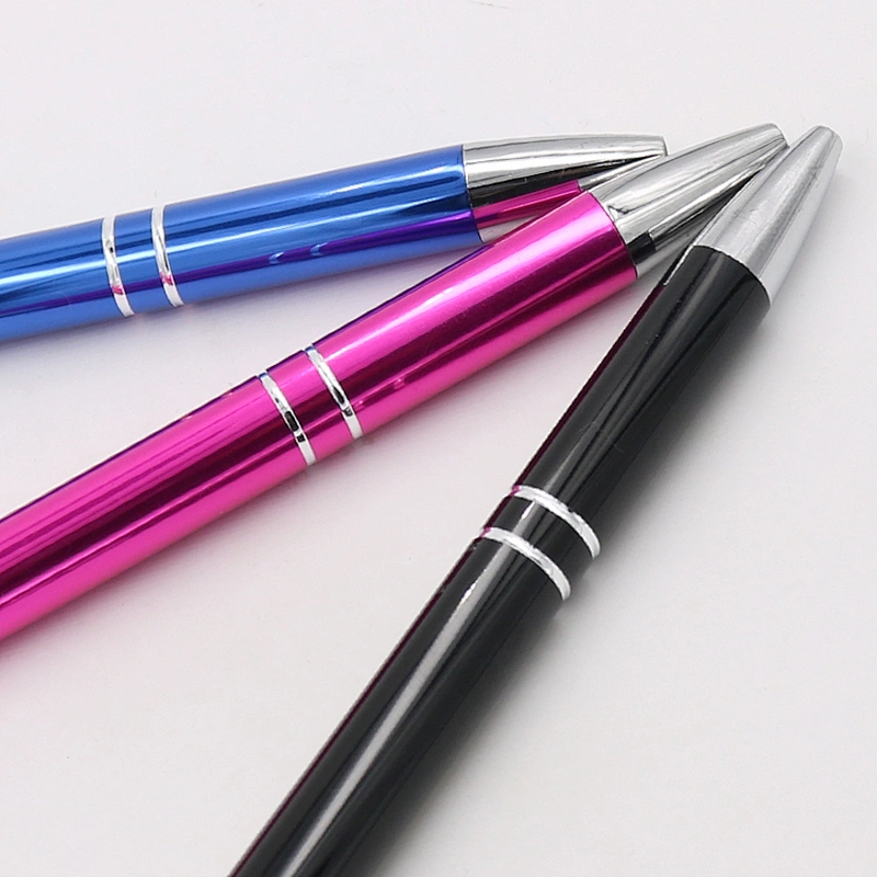 High Quality Multi colored ballpoint pen, cheap stationary pens, pens and pencils customized logo
