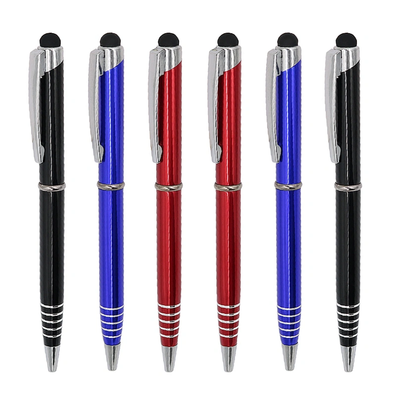 2 in 1 Slim Metal Pen Stylus Pen Bulk