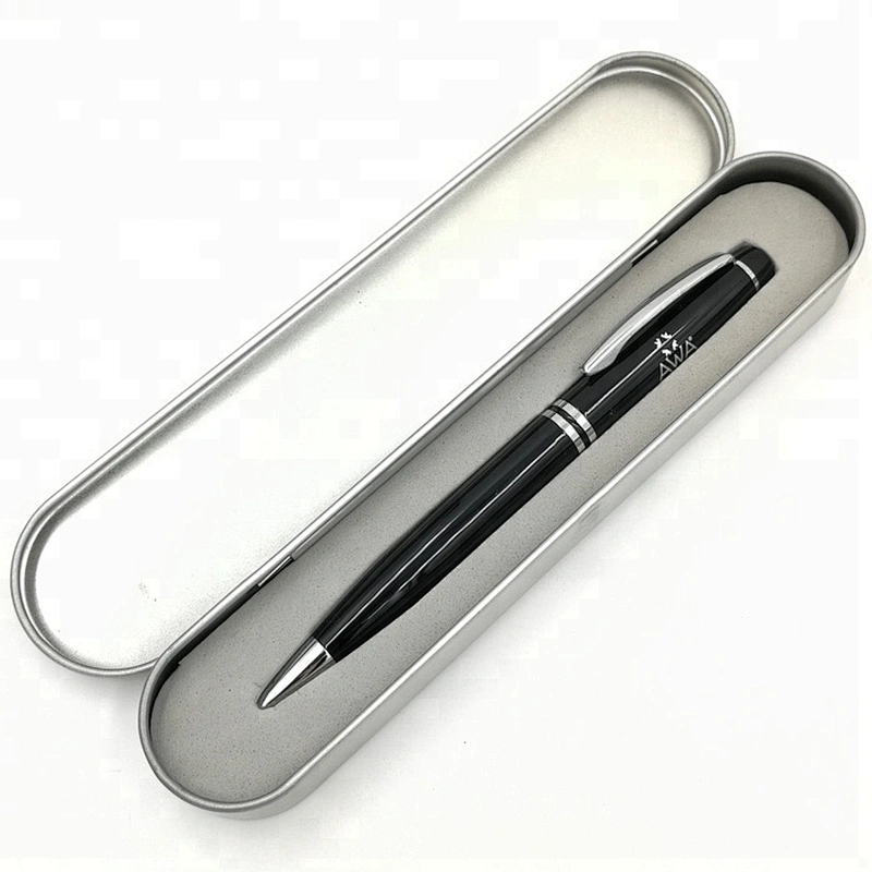 Metal Pencil Case Small Metal Tin Box Hinge