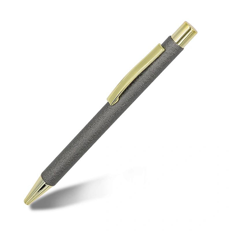 New  Arrive Promotional  Gold Trims Metal Ballpoint Pen ,Lady Pen