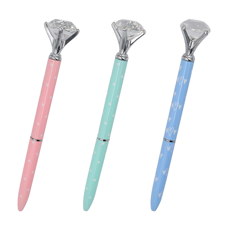 High Quality Crystal Ball Pen, Diamond Crystal Pen, Crystal Pen