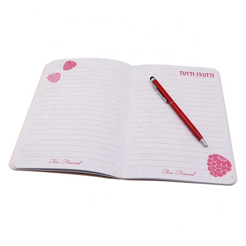 Custom printing Sewing  HardCover Diary With Custom Logo A5 planner lined cover notebook
