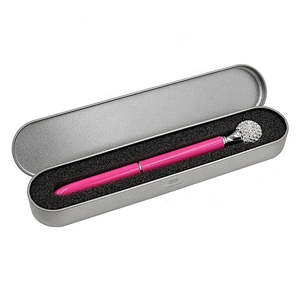 Superseptember Best Selling Custom Logo Pen Package Square Tin Pen Gift Box