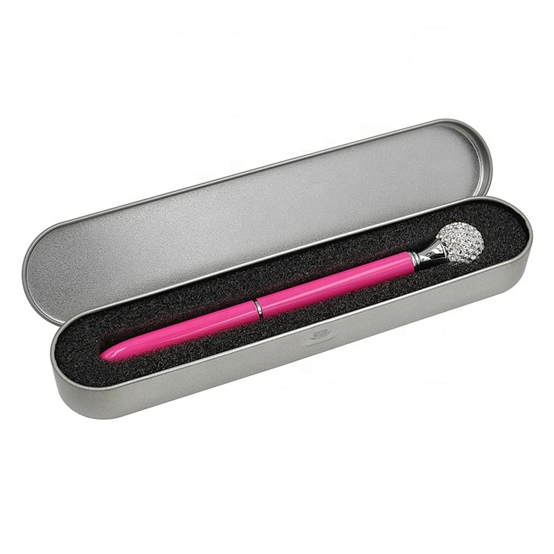 Superseptember Best Selling Custom Logo Pen Package Square Tin Pen Gift Box