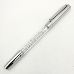 Popular promotional stylish office gift alpen gold clip ballpoint pen glitter crystal ball pen