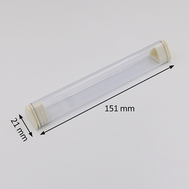 Factory Sales Triangle Pen Box  Transparent Packing Pen Case Box