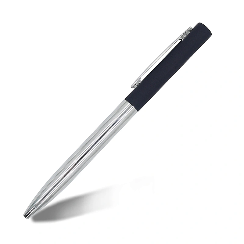Stainless Steel Business Pen Ballpoint With Customer Logo Be Laser Engraved