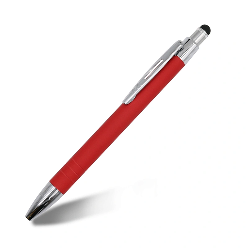 Multi Function Ballpoint Pen Stylus Pen With Logo Custom Engraved Logo Pen