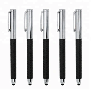 Luxury  Hot Selling Friends Gift Carbon Fiber Signature Metal Ball  Pen