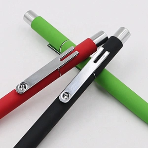 Foldable Clip Promotional Items Pen Quality Promotional Pen Soft
