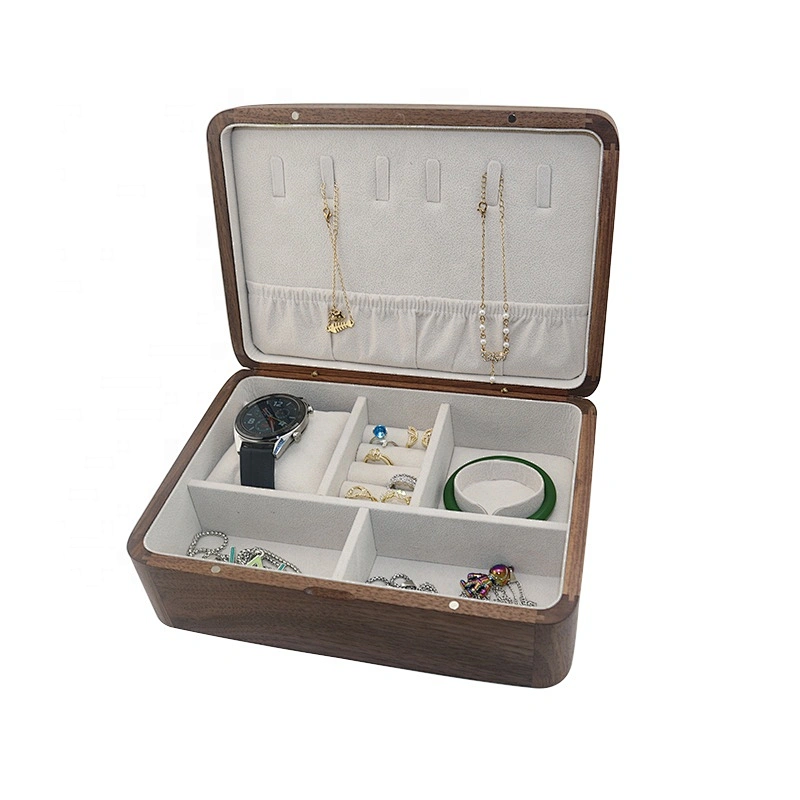 Wholesale handmade bracelet necklace ring watch wooden storage boxes wooden boxes for gifts jewelry box organizer