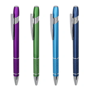 Best Selling Cheap Price  Promotional Metal Logo  Pen  With Custom Brand