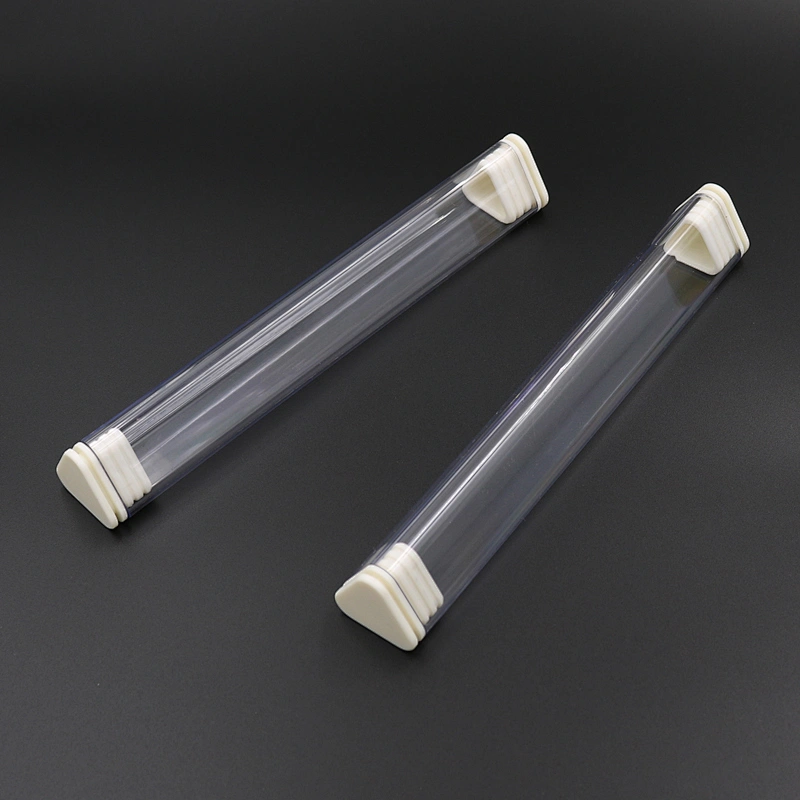 Factory Sales Triangle Pen Box  Transparent Packing Pen Case Box
