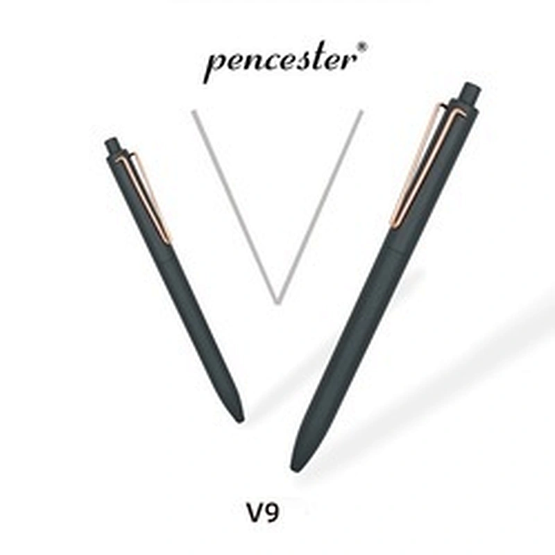 Unique V clip office and school 0.5mm custom gel pen free samples gel pen wholesale gel pens