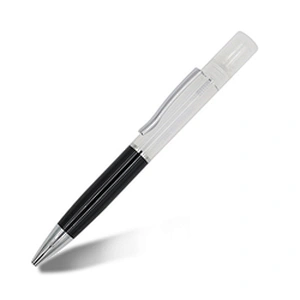 Semi metal pen with spray ,spray pen 10ml,pen with sanitizer spray