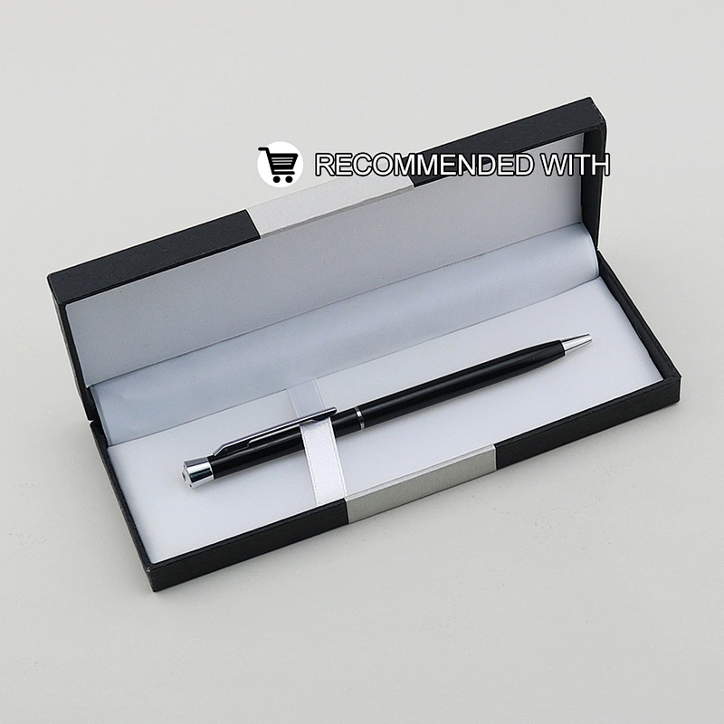 Mini Metal Ball Pen With Custom Logo  Slim Pen With Diamond On Top