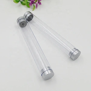 Round mini PVC box With Stopper,pen package ,pen box