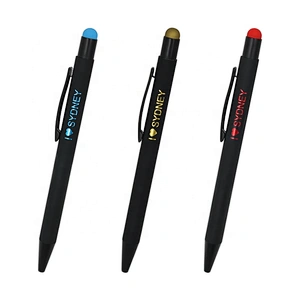 Super September New Matching Colorful  Laser Logo Soft Stylus Pen