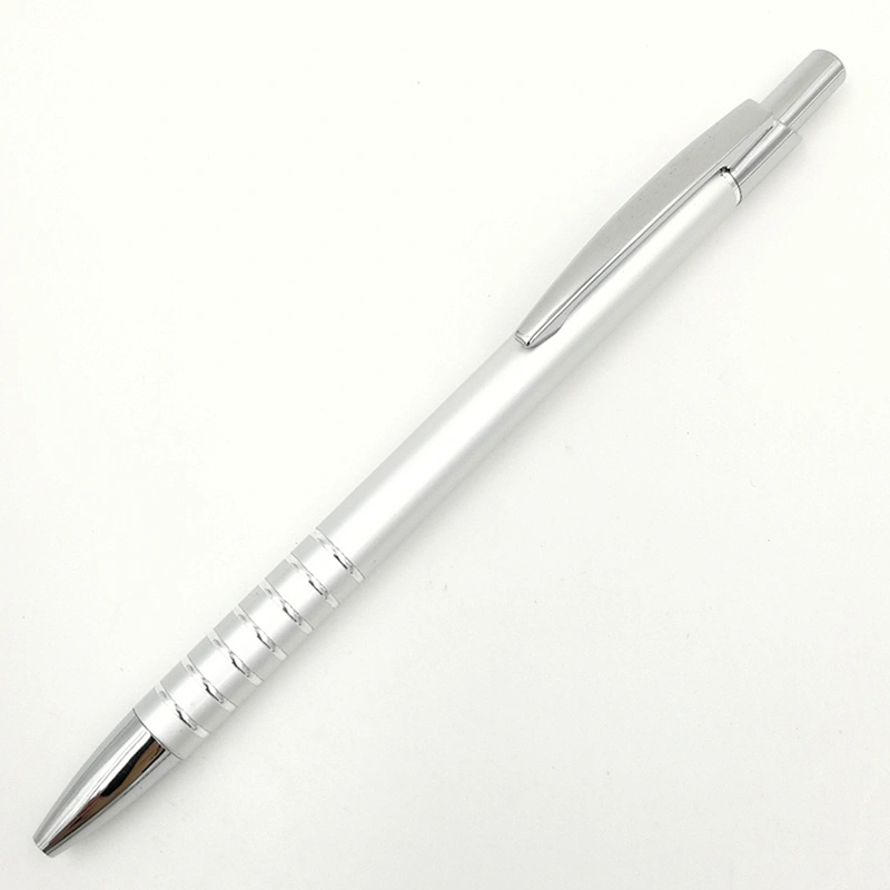 Aluminum Metallic Pen With Punch Dots