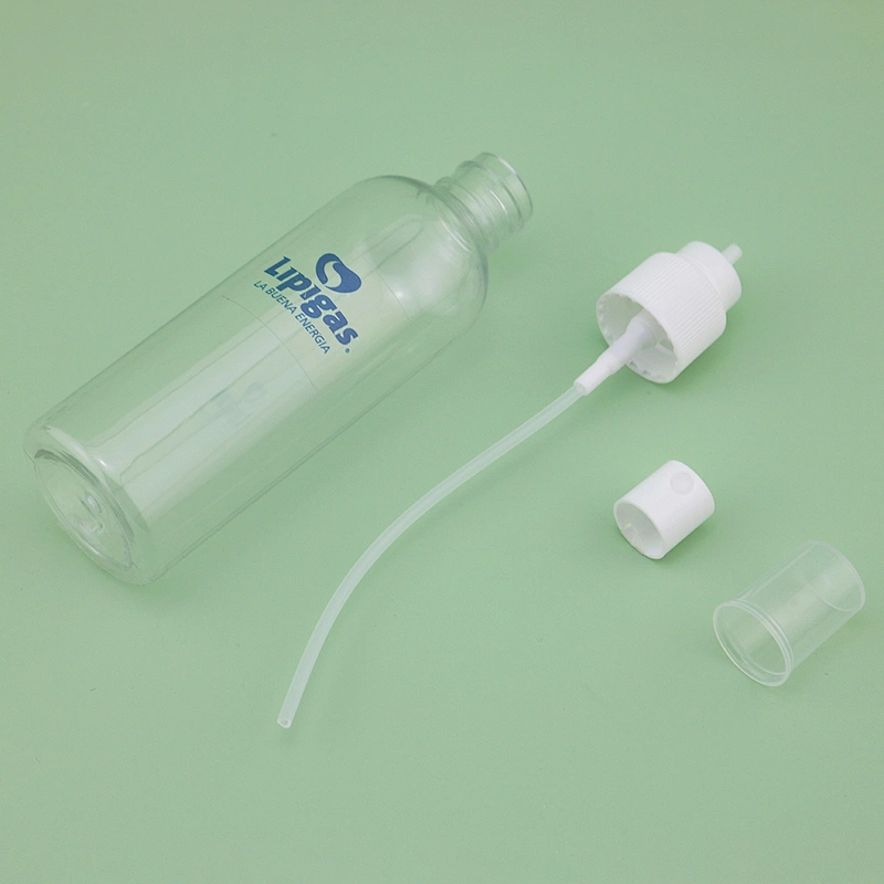 Ready to ship custom logo 100ml transparent plastic body spray bottle sprayer bottle for sanitizing spray  mist spray bottle