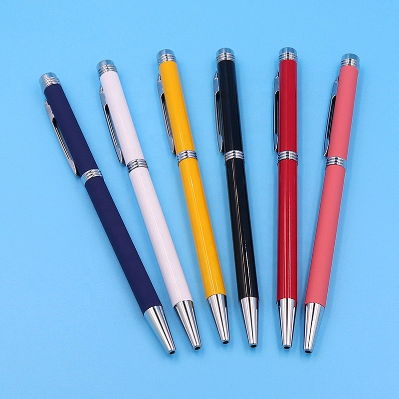 Slim Metal Ball Pen  Promotional  Pen For Hotel  With Customer Logo