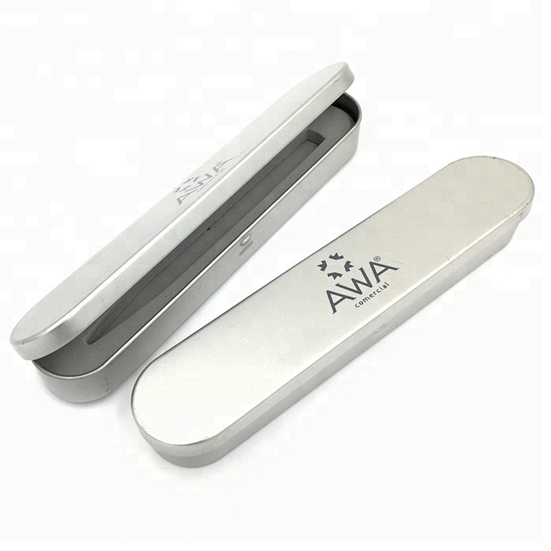 Superseptember Best Selling Custom Logo Pen Package Square Tin Pen Gift Box