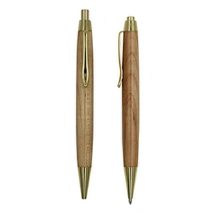 High quality Fashionable Wooden pen Personalized Eco Friendly Click Ball Bamboo Pen