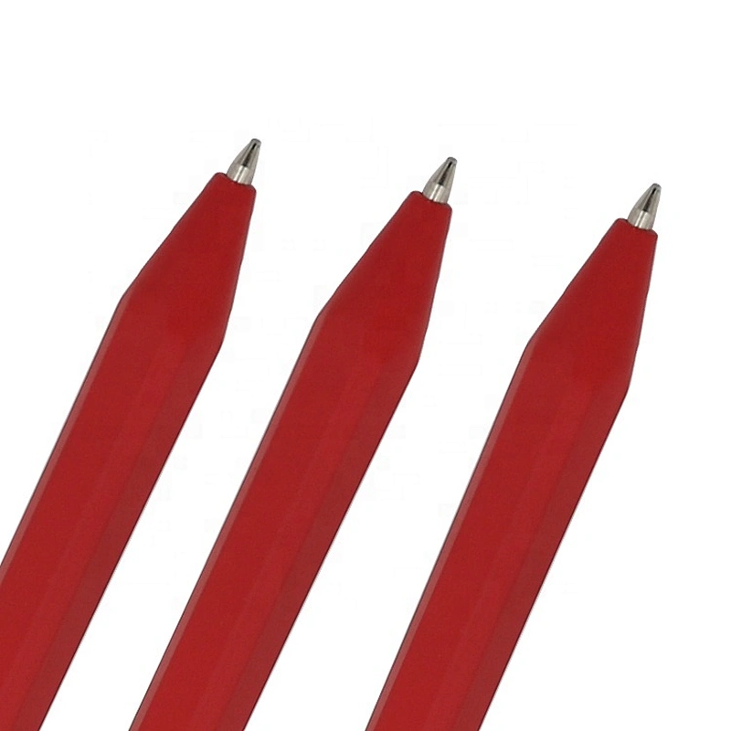 Soft touch  6 sides Pen Stylus With Custom Logo 4 in1 multi color pen 4 color ballpen