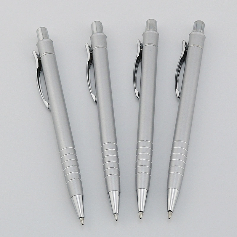 New Model Business Promotional Oxidation Click Pen Ballpoint Pen With  Custom Logo