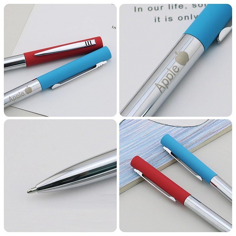Stainless Steel Business Pen Ballpoint With Customer Logo Be Laser Engraved