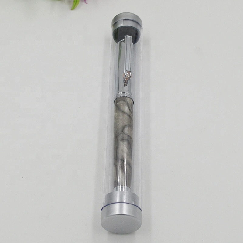 Round mini PVC box With Stopper,pen package ,pen box