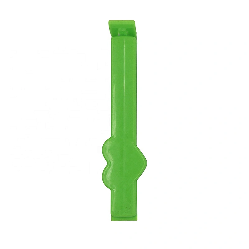 multifunctional green color food snack kitchen plastic bag sealing clips closure clip sealing clip