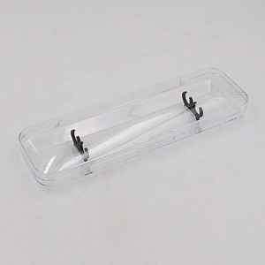 Wholesale Hard Plastic Pencil  Case Double Premium Pen Box
