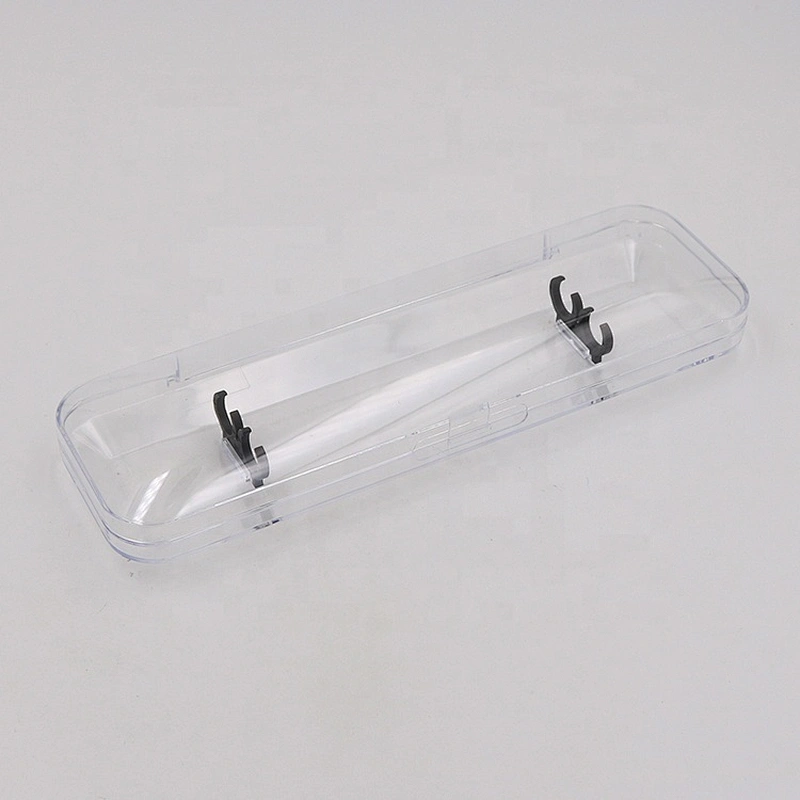 Wholesale Hard Plastic Pencil  Case Double Premium Pen Box