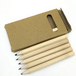First Pen Brand 3.5'' Natural Mini Wood Pencil For Kids