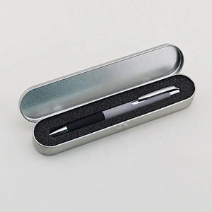 Promotional  Custom Pen Rubber Coated Metal With Soft Rubber Grip