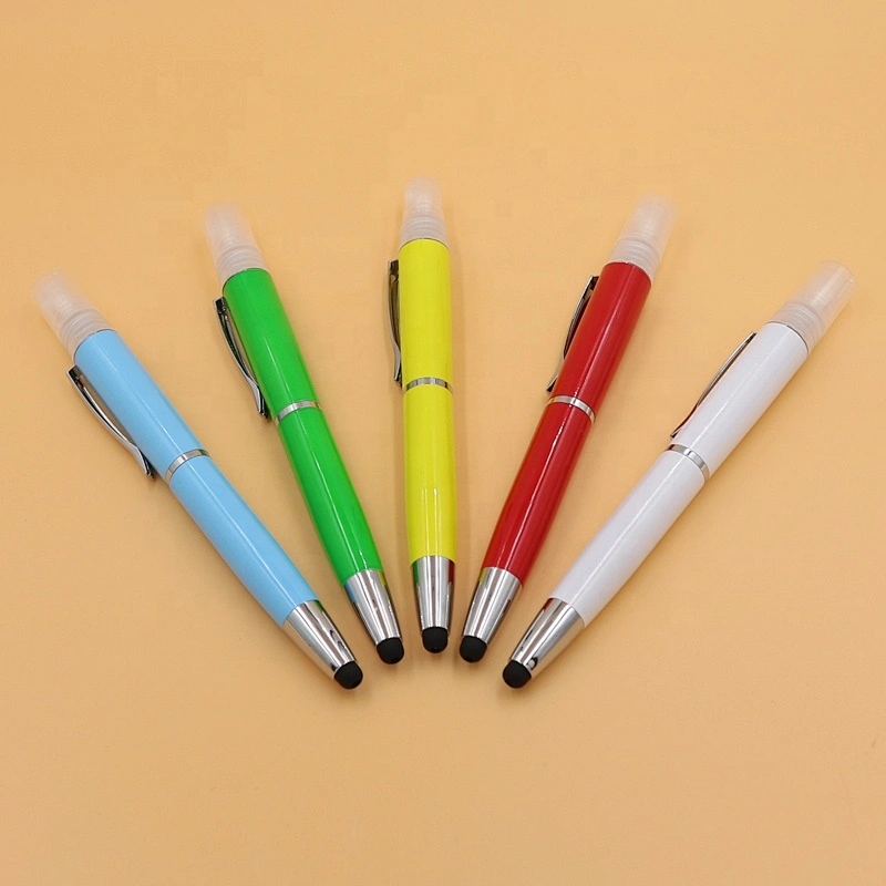 Personal healthcare new 10 ml pen spray bottle, stylus pen sanitizer spray, spray pen