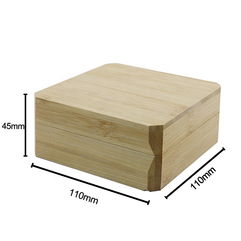 Bamboo personalized jewelry box for girls Bracelet vintage jewelry box small wooden jewelry box