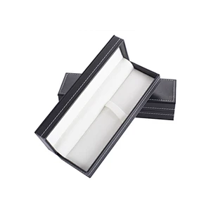 PU Gift Pen Box Black  Luxury Pen Case