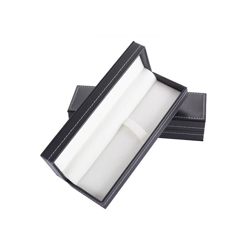 PU Gift Pen Box Black  Luxury Pen Case