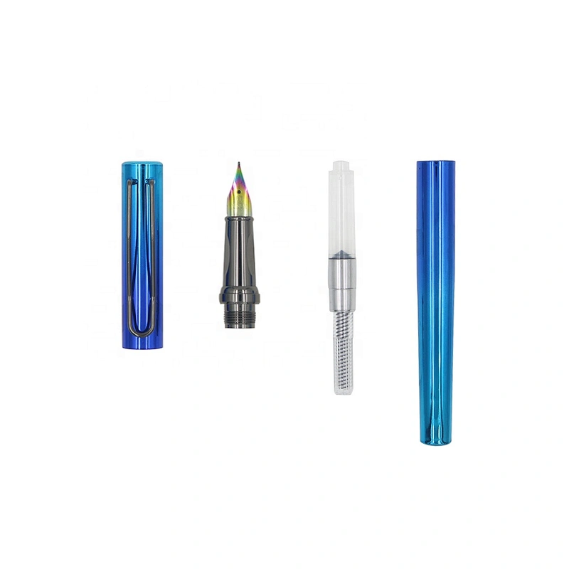 Eye-catching gradient custom  fountain pen cartridge ink fountain pen luxury fountain pens