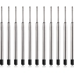 Professional Ballpen Jumbo Refill Replaceable Ballpoint Pen Refills Metal Pen Refill