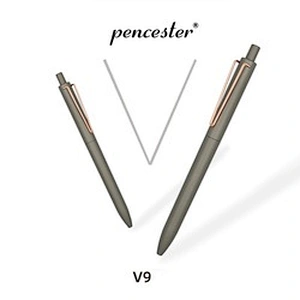 Unique V clip office and school 0.5mm custom gel pen free samples gel pen wholesale gel pens