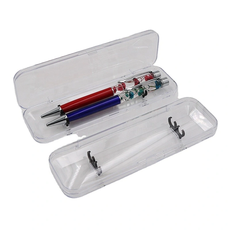 Wholesale Hard Plastic Pencil  Case Double Premium Pen Box