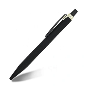 Elegant triangular pen anodising,colors lacquer, soft pen ball pen